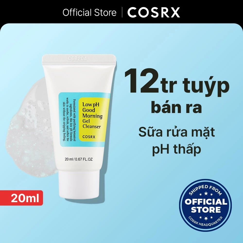 Cosrx Low pH Good Morning Gel Cleanser 20ml