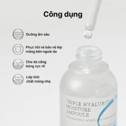 Công dụng Cosrx Hydrium Triple Hyaluronic Moisture Ampoule