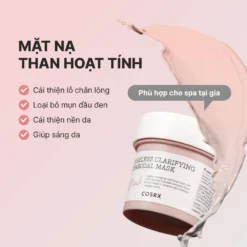 Mặt nạ Cosrx Poreless Clarifying Charcoal Mask