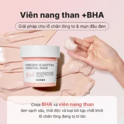 Mặt nạ than Cosrx Poreless Clarifying Charcoal Mask