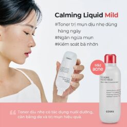 Nước hoa hồng làm dịu Cosrx Calming Liquid Mild