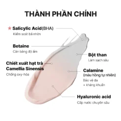 Thành phần Cosrx Poreless Clarifying Charcoal Mask