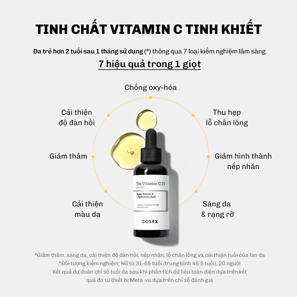 Tinh chất dưỡng sáng da Cosrx The Vitamin C 23