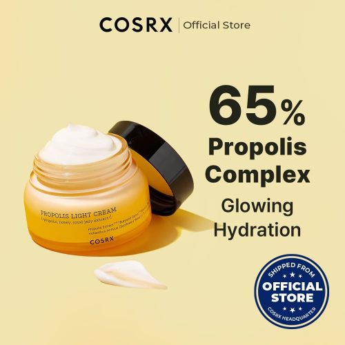 Kem dưỡng ẩm Cosrx Propolis Light Cream 65ml cấp ẩm sâu, làm sáng da