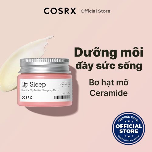 Mặt nạ dưỡng môi Cosrx Lip Sleep Balancium Ceramide Lip Butter Sleeping Mask 20g