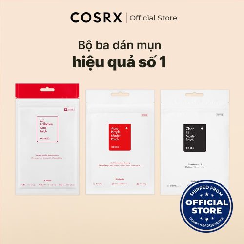 Miếng dán mụn Cosrx Acne Pimple Master Patch, AC Collection Acne Patch, Clear Fit Master Patch